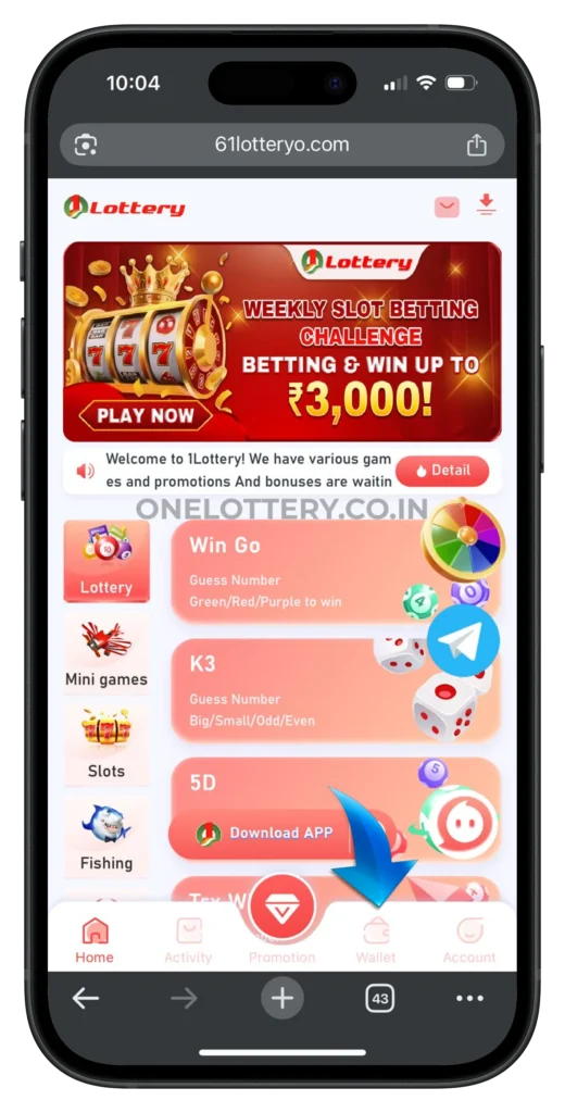 one-lottery-wallet